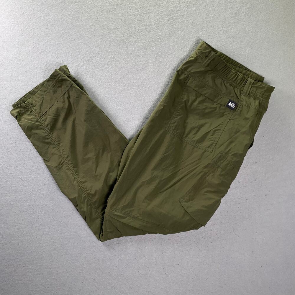 REI Co-Op Pants Men's 40x36 Green Sahara Convertible Outdoor Hiking Gorpcore